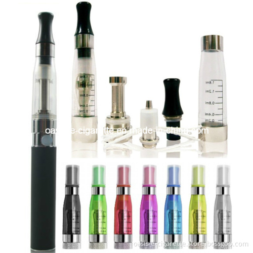 Vaporizer Smoking Electronic Cigarette, E Cig, E-Zigarette with Colorfull Clearomizer